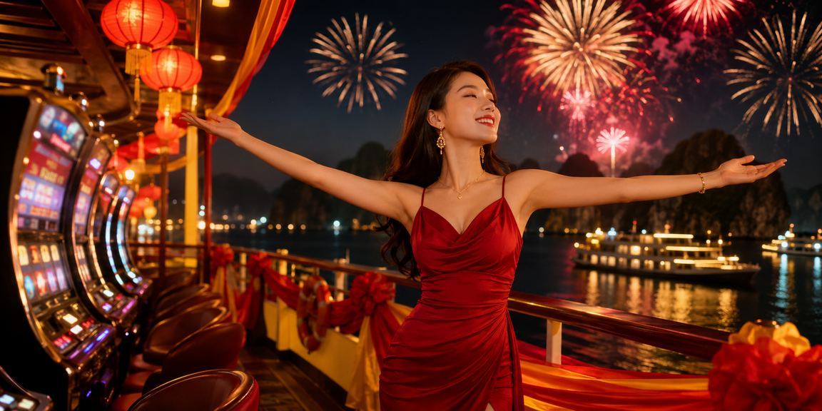 Cảnh vịnh Hạ Long thanh bình nhắc nhở về tầm quan trọng của cân bằng cuộc sống khi thamgia giải trí trực tuyến